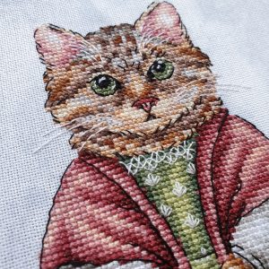 Бесплатно схемы вышивки кошки